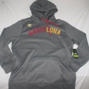 Barcelona Umbro Hoodie Sweat Shirt Men XL